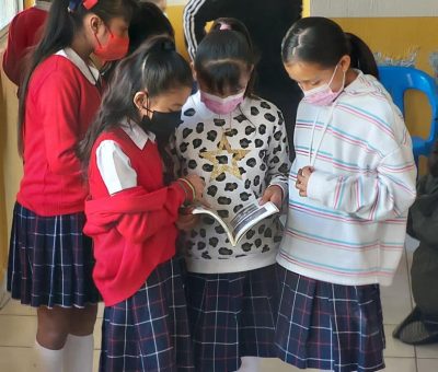 Coordinación de Educación lleva la Biblioteca a tu Escuela