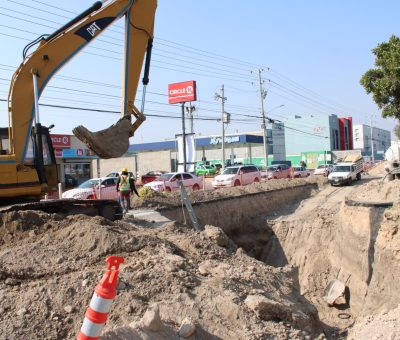 Avanzan obras de infraestructura sanitaria