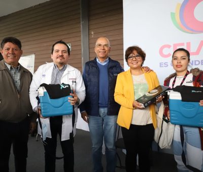 Entrega Javier Mendoza material de trabajo al Comité de Campañas de Salud del municipio por más de 100 mil pesos