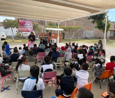 DIF Celaya y el área de Bibliotecas trabajan en conjunto por la Infancia