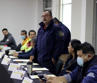 Protección Civil y Bomberos se capacitaron con el curso Sistema de Comando de Incidentes