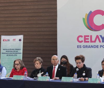 Instalan Consejo Municipal de las Personas Adultas Mayores del Municipio de Celaya