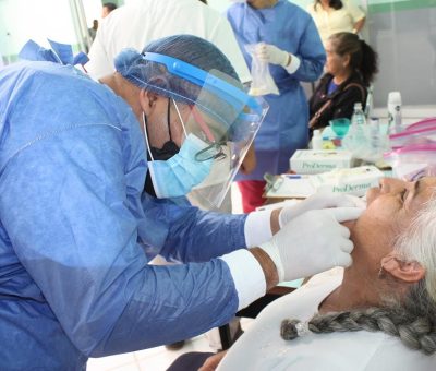 Arrancan las Brigadas de Salud Dental en los Espacios Gerontológicos de Salamanca y Apaseo el Alto.