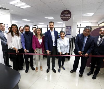 Mejora Fovissste procesos de atención ciudadana: inaugura Centro de Servicios