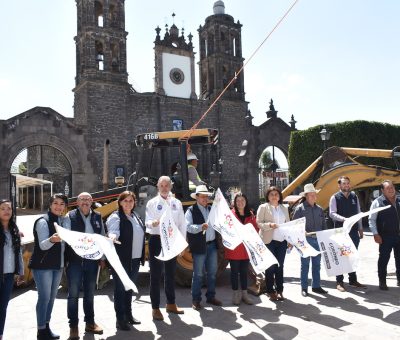 Arrancan obra en Coroneo en beneficio de más de 11 mil habitantes y miles de visitantes