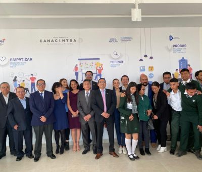 Inauguran CANACINTRA y TECMN CRODE un gimnasio de innovación y Emprendimiento