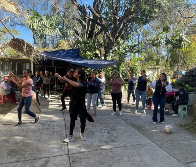 DIF Celaya lleva clases de Zumba y Atención Psicológica a La Palmita de San Gabriel