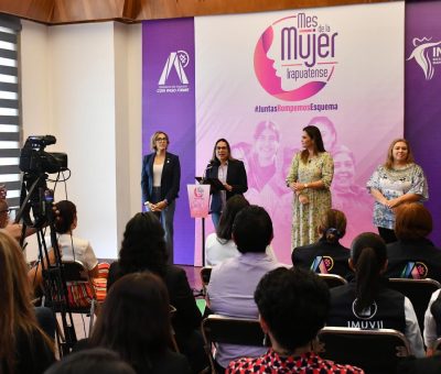 Organizan actividades para el Mes de la Mujer Irapuatense