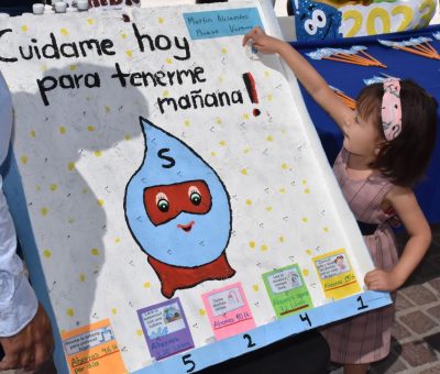 Escuelas Primarias participan en Día Mundial del Agua