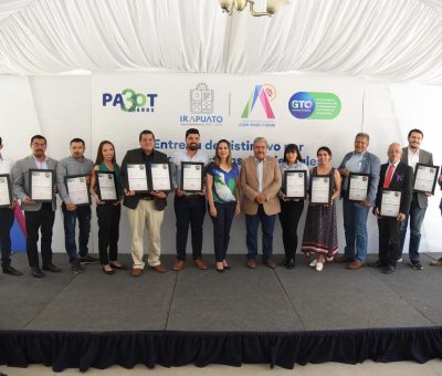 Recibe Irapuato distintivos por buenas prácticas ambientales