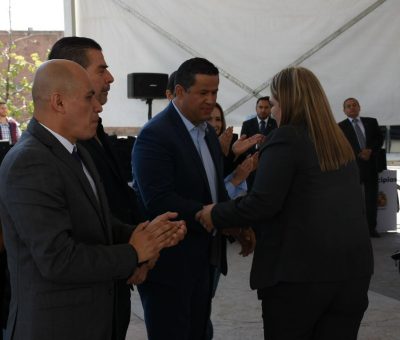 Recibe Abasolo equipamiento para Seguridad Pública