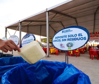 Implementa programa ‘El unicel sí se recicla’