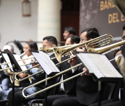 Inmortalizan a la Banda de Música del Estado como Patrimonio Cultural Intangible del Estado de Guanajuato