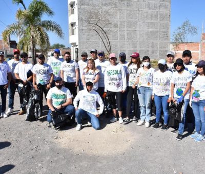 Dependencias y alumnos de ITESA realizan actividades de limpieza