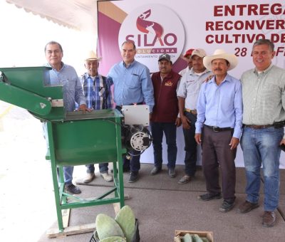 Silao entrega apoyos a la producción de nopal forrajero