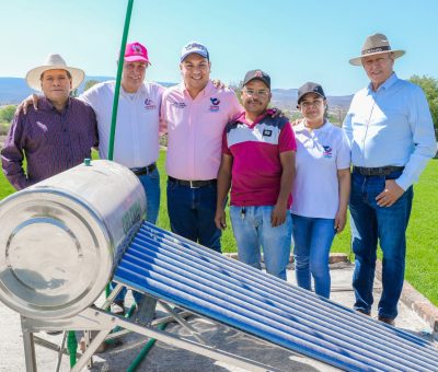 Supervisan obras en favor de comunidades