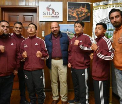 Talentos silaoenses representan al estado en competencia de boxeo