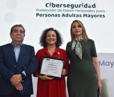 Firman alianza IACIP y DIF para defender datos personales  de Personas Adultas Mayores en el estado