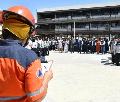 Participan más de 4 mil en primer Simulacro Nacional de Sismo