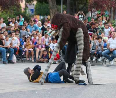 Con Caballeros y Dragones, inicia Festival de la Niñez