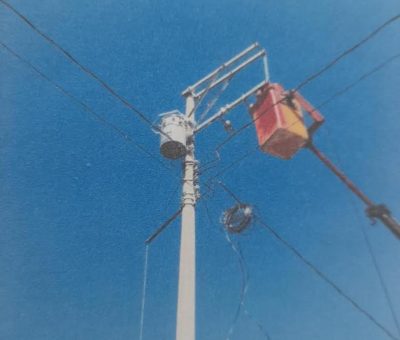 Cuerámaro entrega electrificación en las calles: El Puerto, 16 de Septiembre y Bahía