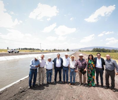 Más obras de infraestructura hidráulica en Guanajuato