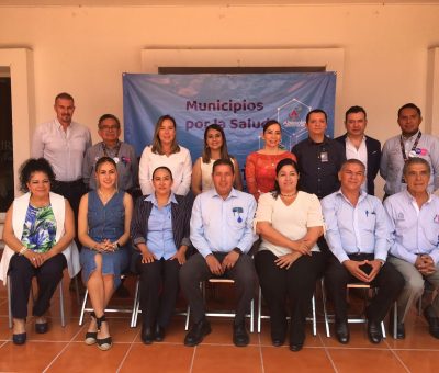 Sesiona la Red Guanajuatense de Municipios por la Salud en Pueblo Nuevo