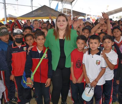 Chío Cervantes recibe a más niños en Expo Feria Abasolo 2023