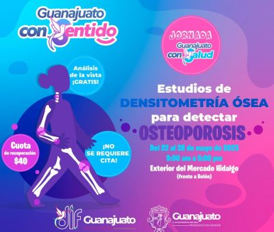 Invitan a la Jornada Guanajuato con Salud, del 22 al 28 de mayo en la Capital del Estado