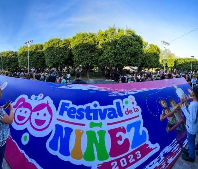 Lleva Festival de la Niñez alegría a las familias