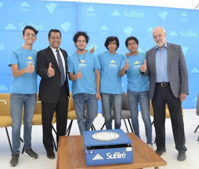 Proyecto «Electric Floor», es presentado por alumnos del colegio Subiré León