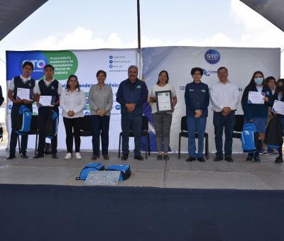 En Abasolo toman protesta Guardias Ambientales de CECyTE