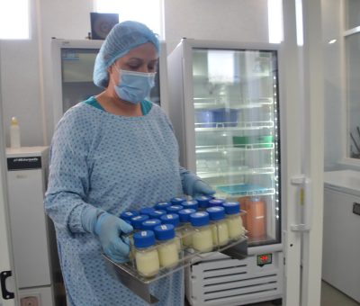 El Banco de Leche Humana alimenta a bebés de las terapias intensivas neonatales