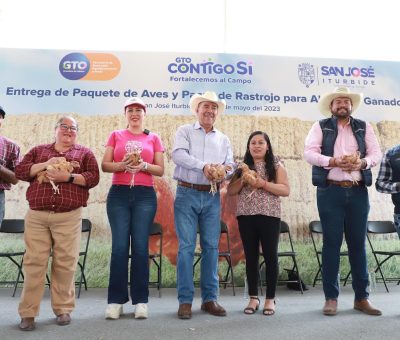 Recibe fuerte impulso del Estado el campo de San José Iturbide