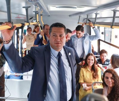 Irapuato tendrá uno de los mejores sistemas de transporte del país: Gobernador