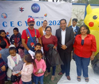 Voluntariado SEG y CECyTE llevan sonrisas a niños y niñas de Dolores Hidalgo  