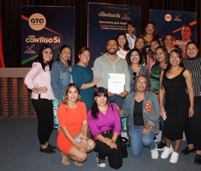 Continúa estrategia de reconocimiento a Docentes que Inspiran