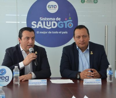 El Sistema de Salud Gto firmó un convenio colaborativo con la Universidad Virtual del Estado