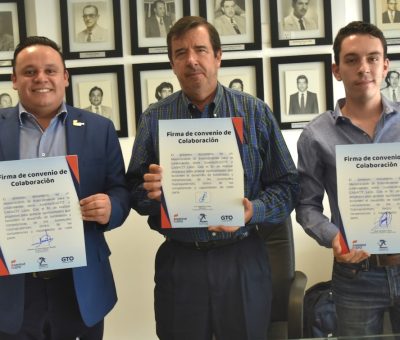 Unen fuerzas JuventudEsGTO y Canaco León para el beneficio de jóvenes guanajuatenses.