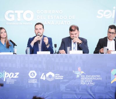 Guanajuato se convertirá en epicentro de la cultura de la paz