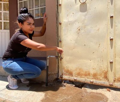 Llevan agua a Lucero de Ramales con ampliación de red