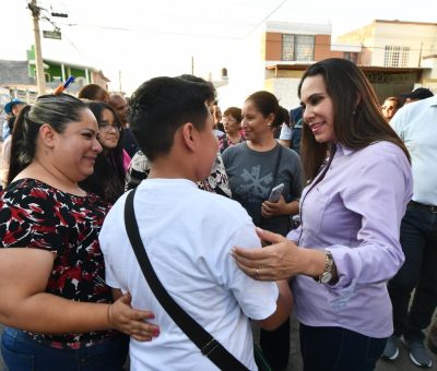 Continúa rehabilitación de vialidades en colonias