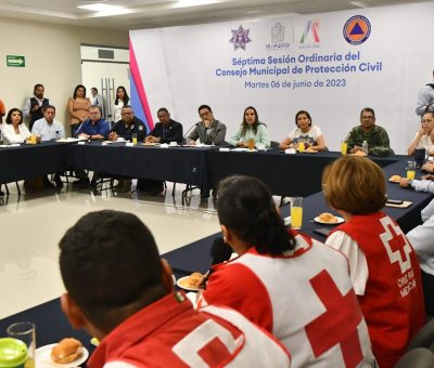 Presentan protocolo para atención de contingencias por lluvias