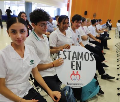 Nutrida participación en el Congreso de Profesionales de la Salud y Cuidado de la Vida de CONALEP Guanajuato