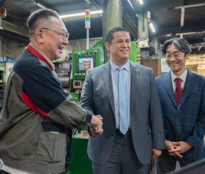 Llegan más inversiones de Japón a Guanajuato, anuncia Diego Sinhue