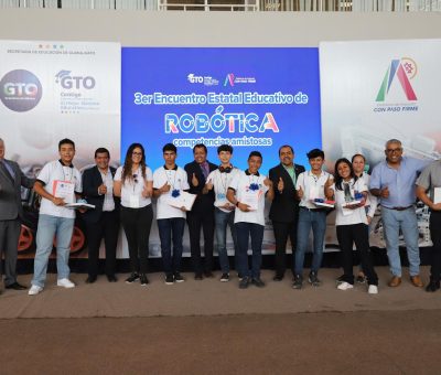 Reafirman su liderazgo en robótica alumnos de CONALEP Guanjuato
