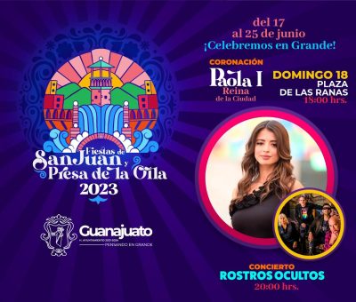 Coronarán a Paola I, nueva reina de la ciudad de Guanajuato