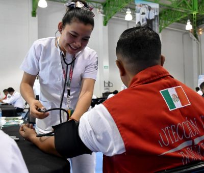 Acercan Feria de Salud a personal de seguridad