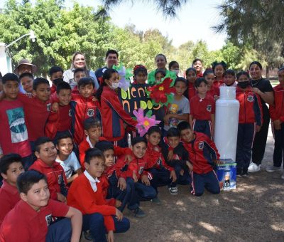 Primaria Emiliano Zapata recibe donación de DIF y Presidencia Municipal