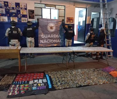 Importante decomiso de drogas en Guanajuato Capital